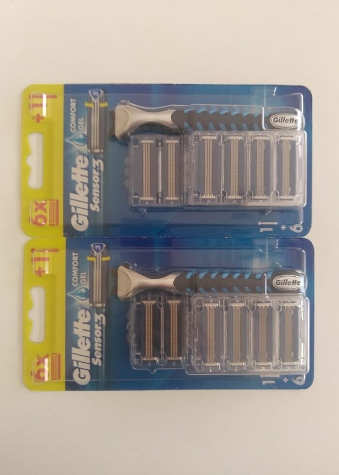 Gillette Sensor 3 Comfort Tıraş Bıçağı Seti 2 Paket - Görsel 3