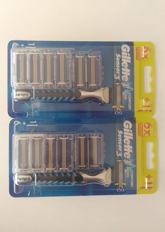 Gillette Sensor 3 Comfort Tıraş Bıçağı Seti 2 Paket - Görsel 4