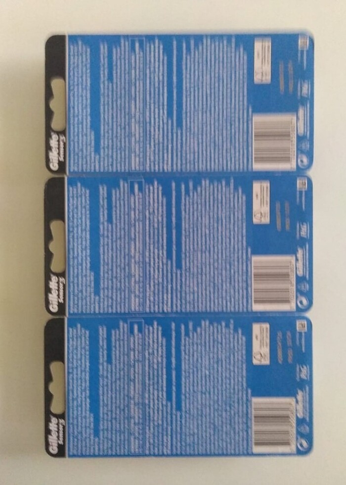 Gillette Sensor 3 Comfort Tıraş Bıçağı ve Yedekleri 3 Paket - Görsel 5