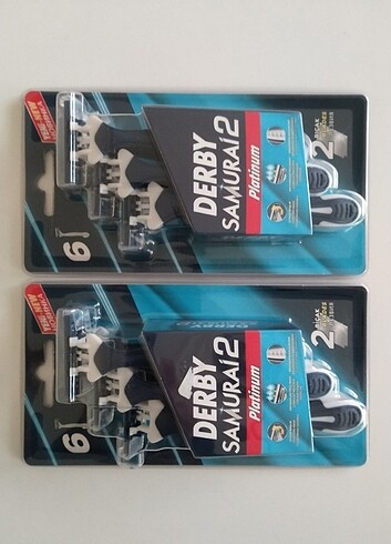 Derby Samurai Platinum 2 Tıraş Bıçağı 2 Paket - Görsel 3