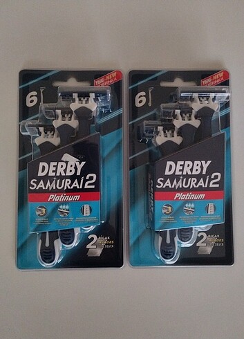 Derby Samurai Platinum 2 Tıraş Bıçağı 2 Paket - Görsel 2