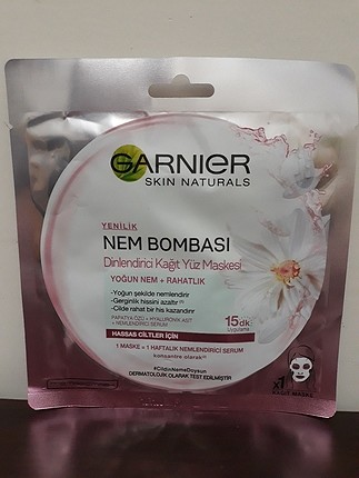 garnier nem bombası 