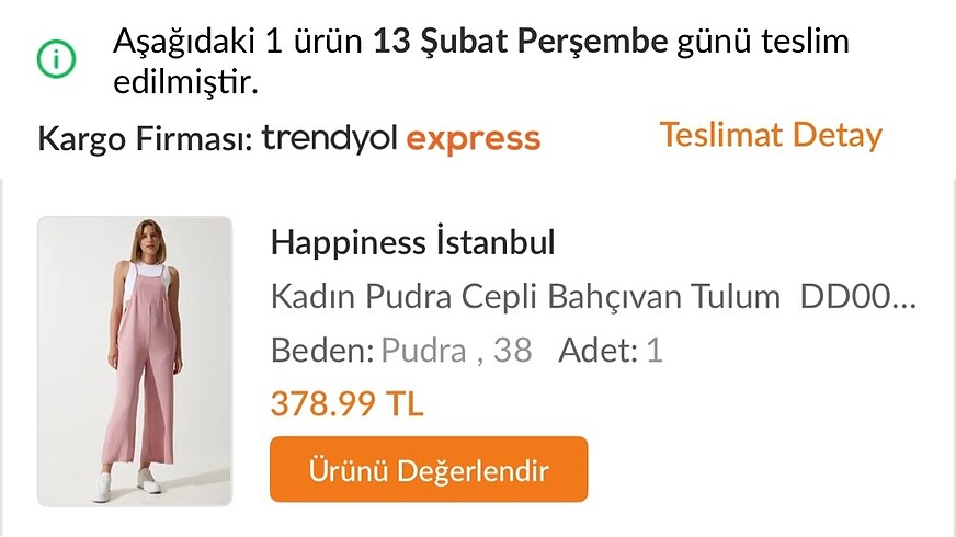 Happiness Pudra Bahçivan Pantolon