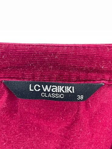38 Beden bordo Renk LC Waikiki Gömlek %70 İndirimli.