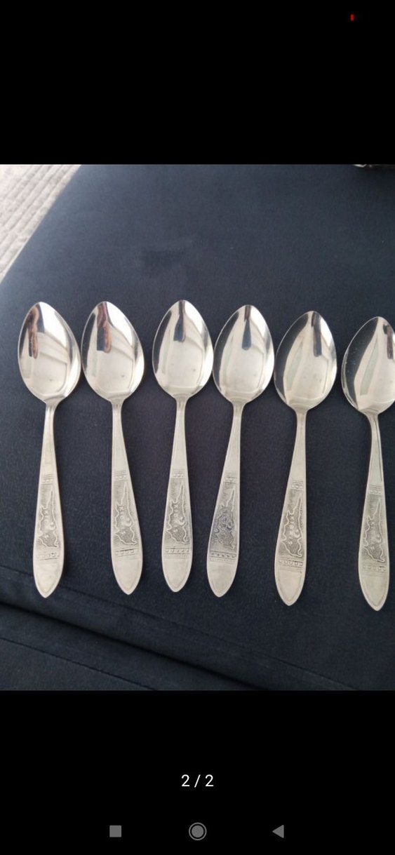 antika sıfır Kıbrıs kasigi 6 adet - Görsel 2