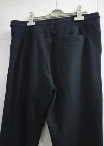 Siyah Fermuarlı Erkek Eşofman Altı - Görsel 3