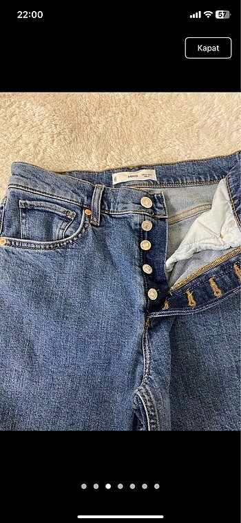 34 Beden Mango jean