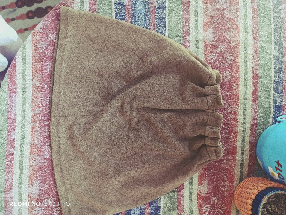 Pembe Örme Mini Etek - Görsel 5