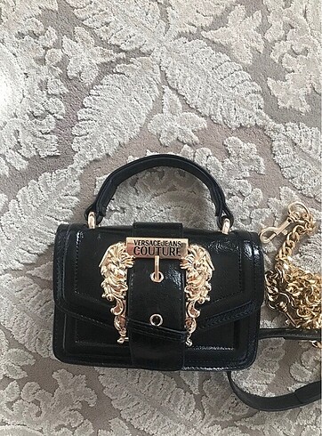 Siyah versace çanta