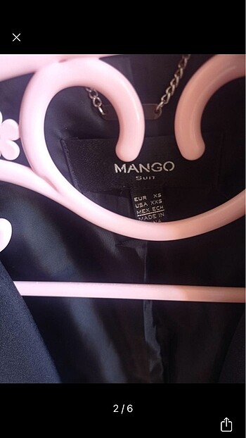 xs Beden Mango blazer 