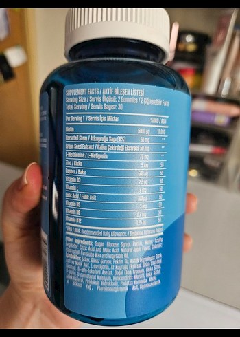 Vita CEEL Saç ve Tırnak Takviyesi - Görsel 3