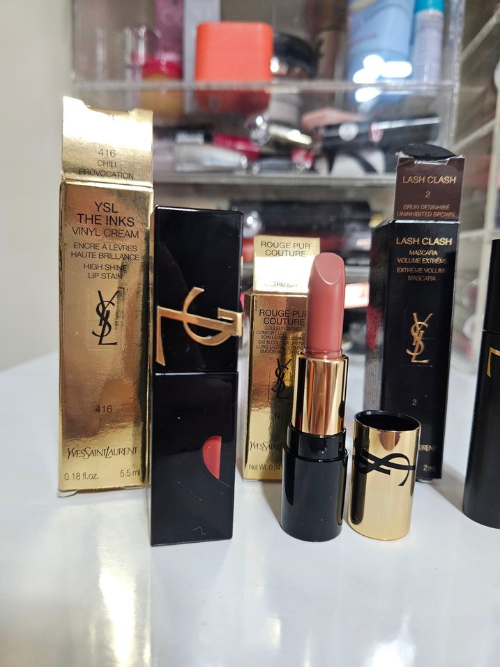 YSL Ruj ve maskara seti (3 lü ürün) - Görsel 4