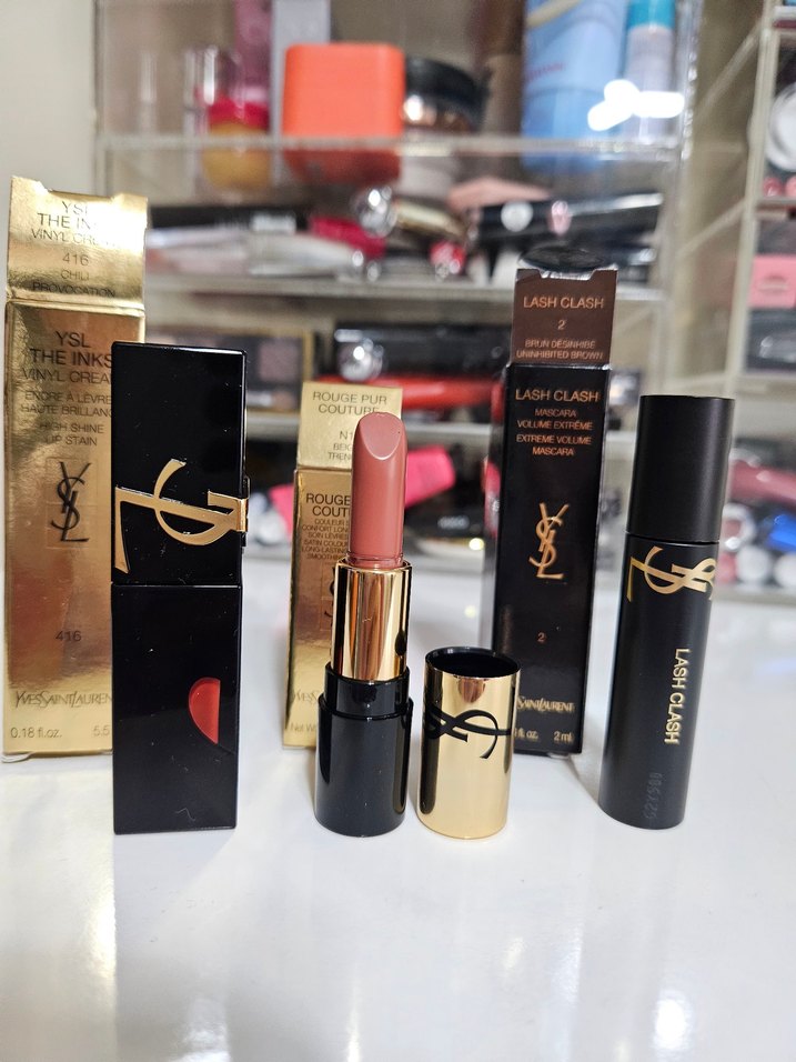 YSL Ruj ve maskara seti (3 lü ürün) - Görsel 5