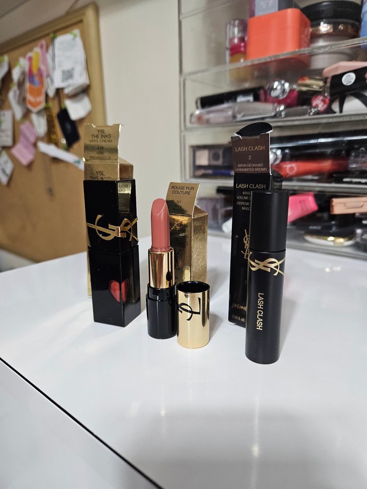 YSL Ruj ve maskara seti (3 lü ürün) - Görsel 3