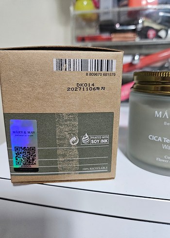 MARY&MAY Cica ve Çay Ağacı Özlü Kil Maskesi - Görsel 4