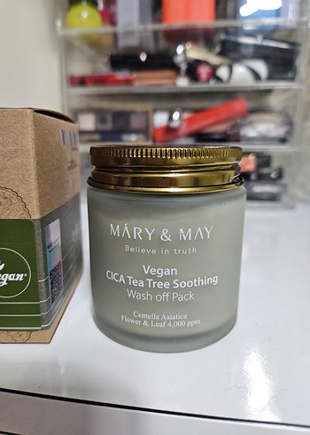 MARY&MAY Cica ve Çay Ağacı Özlü Kil Maskesi - Görsel 3