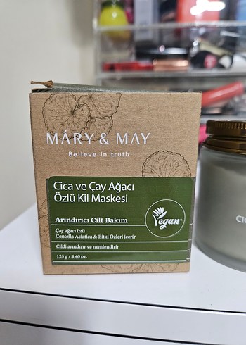 MARY&MAY Cica ve Çay Ağacı Özlü Kil Maskesi - Görsel 2