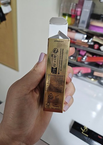 YSL The Inks Vinyl Cream 416 Chili Ruj - Görsel 6