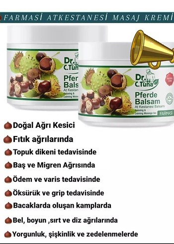 Farmasi At Kestanesi Balsamı Masaj Jeli - Görsel 2