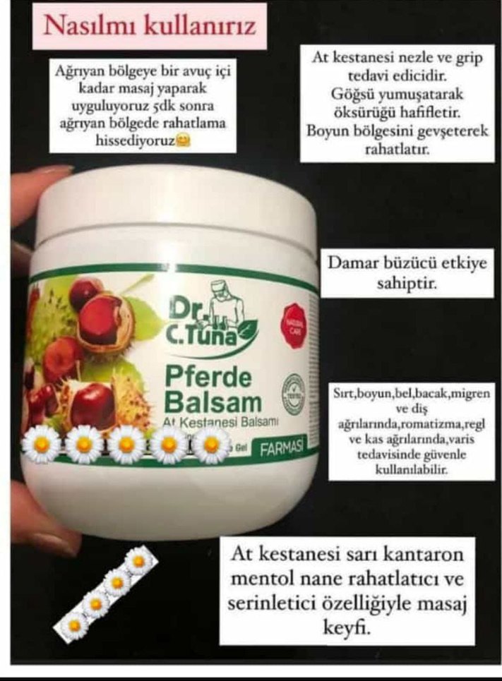 Farmasi At Kestanesi Balsamı Masaj Jeli - Görsel 3