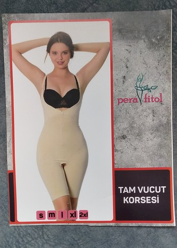 Siyah Mini Tam Vücut Korsesi