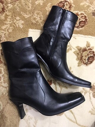 Siyah Vintage Kadın Bot