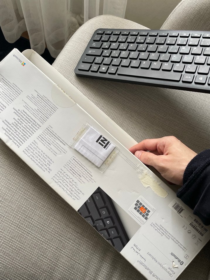 Microsoft Bluetooth Kablosuz Klavye - Görsel 5