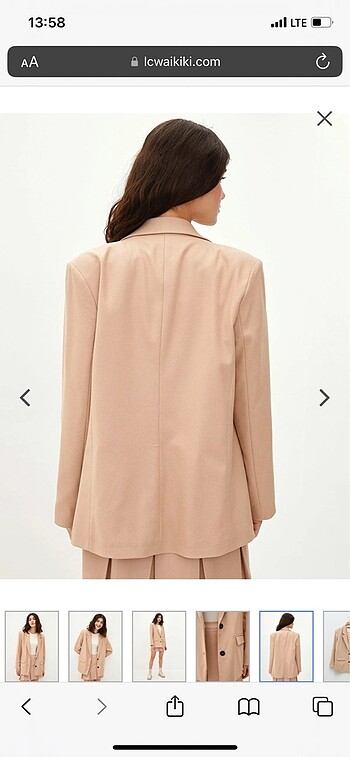 m Beden LCW Blazer Ceket