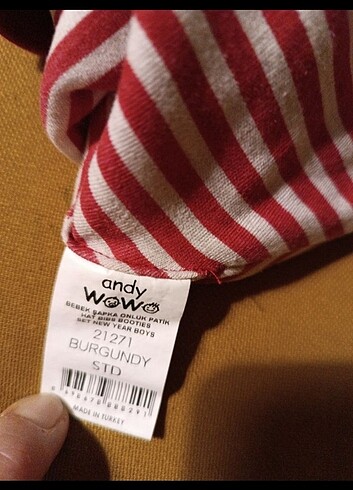 Andy Wawa Bebek noel şapka