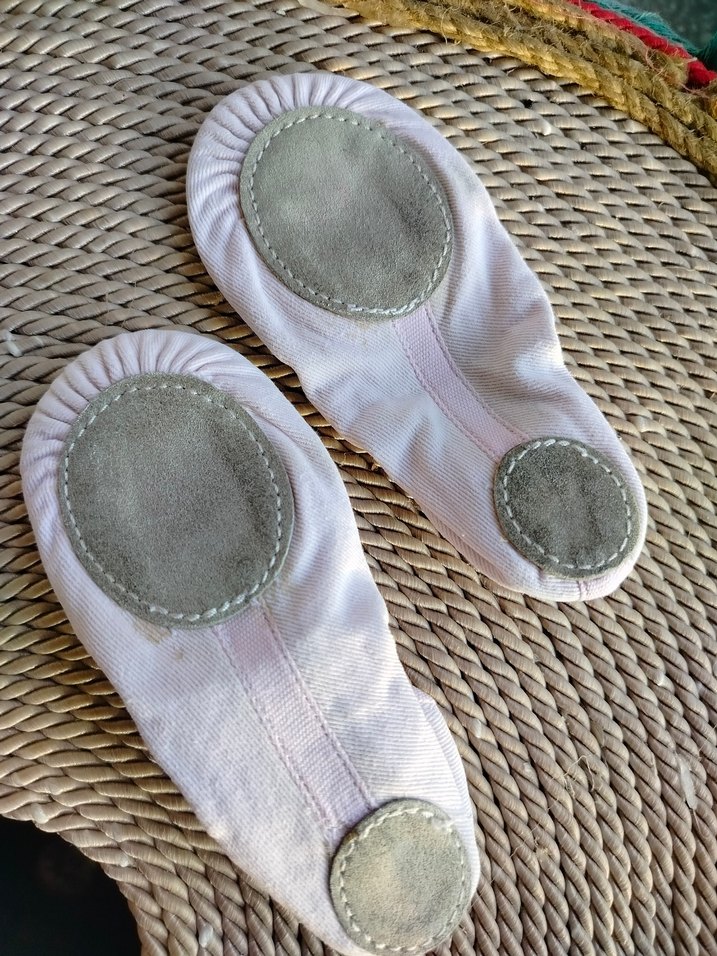 pembe Elastik Kız Bale Ayakkabısı - Görsel 2