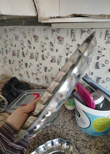 çelik salata tabak - Görsel 2