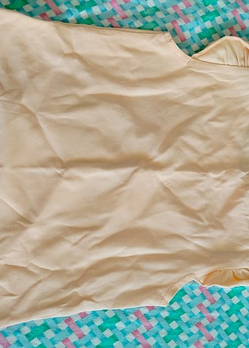 Kız Çocuk Pembe Fırfırlı Baskılı Tişört - Görsel 2