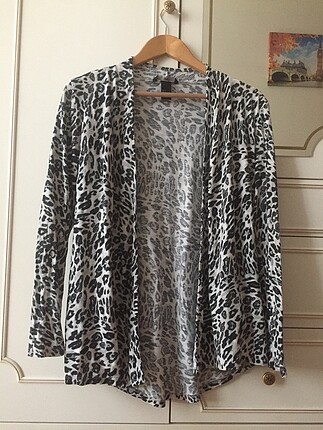 H&M ceket / leopar desenli kimono / yazlık ceket / kimono /h&m k