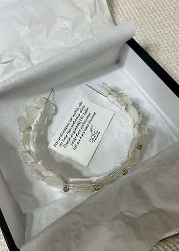 Reçine Çalışması Çiçekli Kadın Saç Aksesuarı - Görsel 7