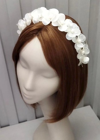 Reçine Çalışması Çiçekli Kadın Saç Aksesuarı - Görsel 6