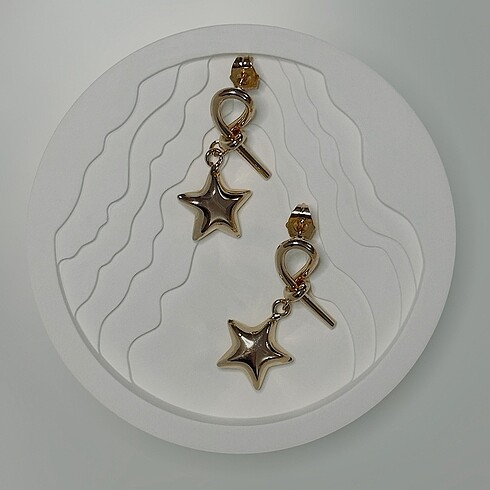 Shining Star Küpe - Görsel 2