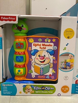 Fisher price eğitici tırtıl