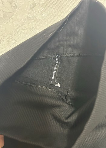 LC Waikiki Siyah Fitilli Midi Tayt