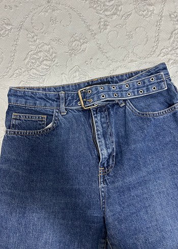LC Waikiki Kemerli Kadın Jeans