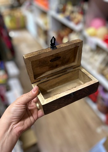 Ahşap Sandık Kumbara - Görsel 4