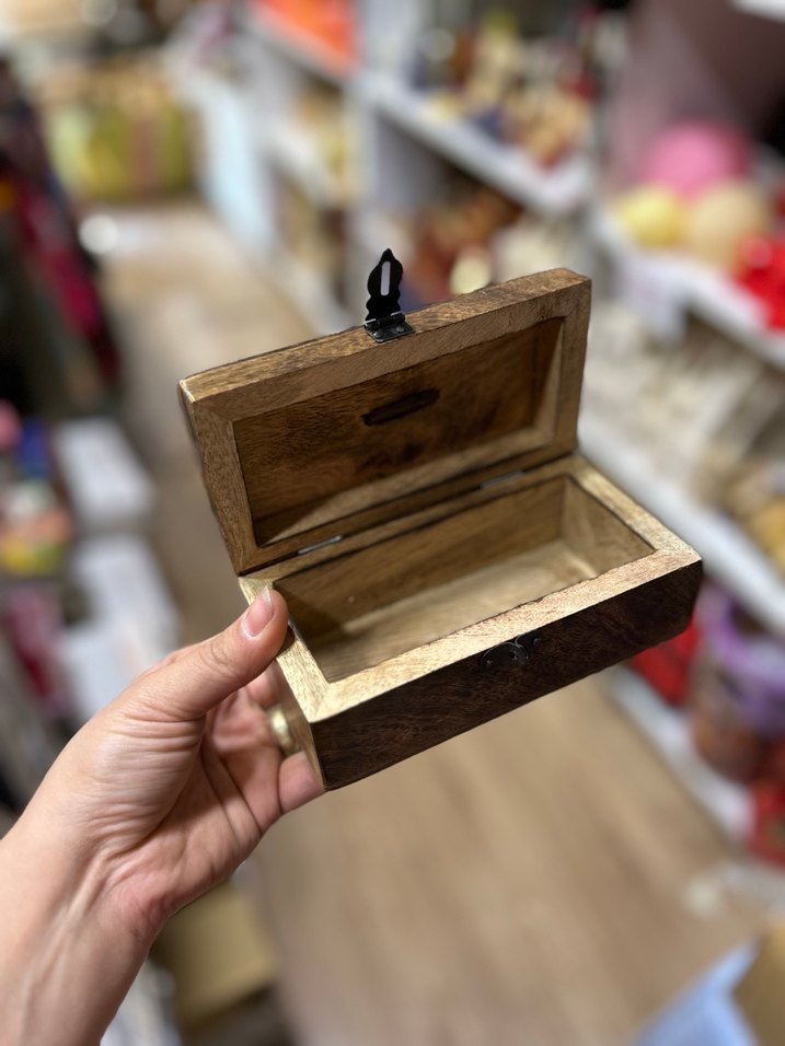 Ahşap Sandık Kumbara - Görsel 4
