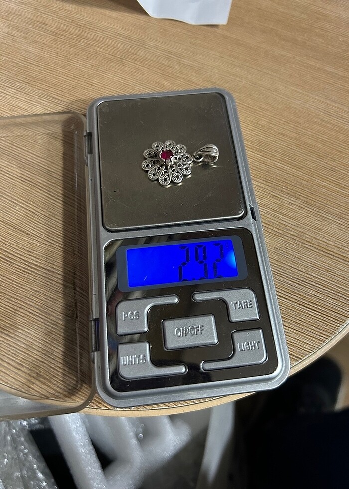 Telkari Çiçek Kolye Ucu - Görsel 3