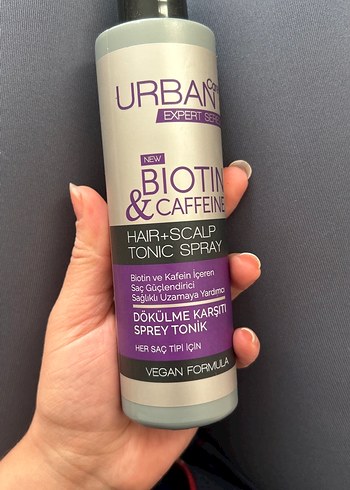 Urban 
Biotin & Kafein İçerikli Saç ve Saç Derisi Toniği - Görsel 3