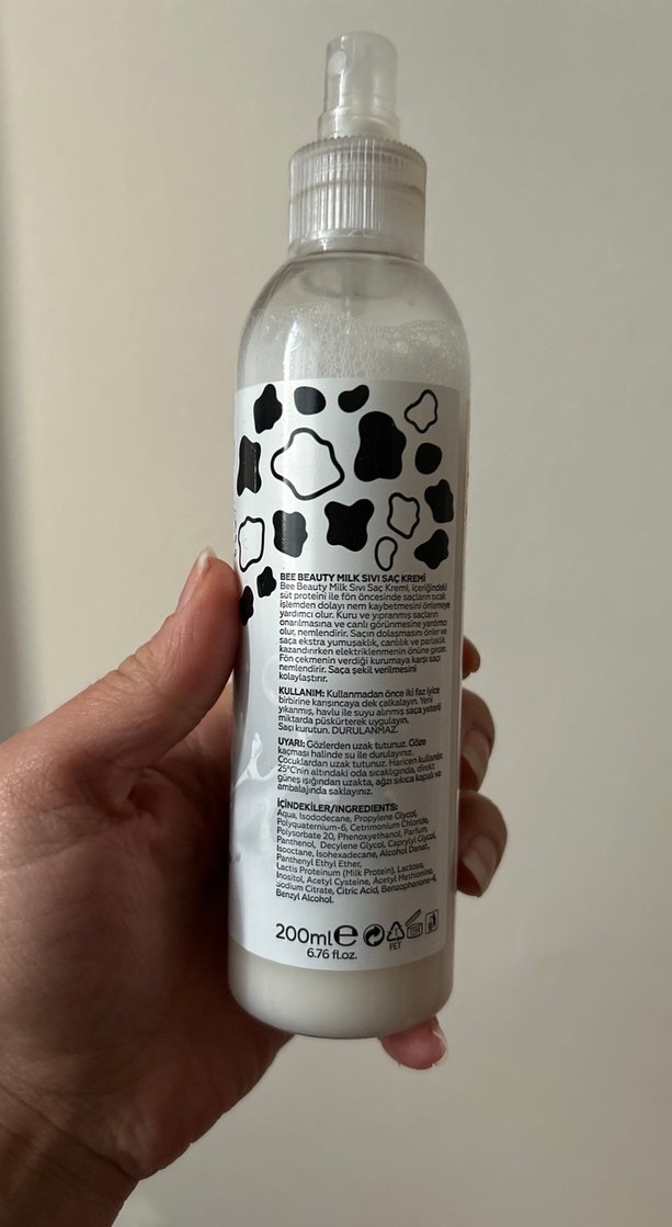 Bee Beauty Süt Sıvı Saç Kremi 200 ml - Görsel 3