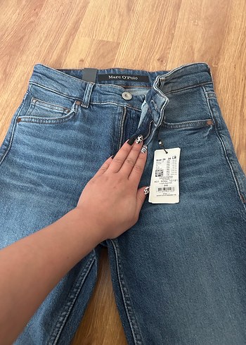 Kadın Mavi Denim Regular Fit Jean - Görsel 4