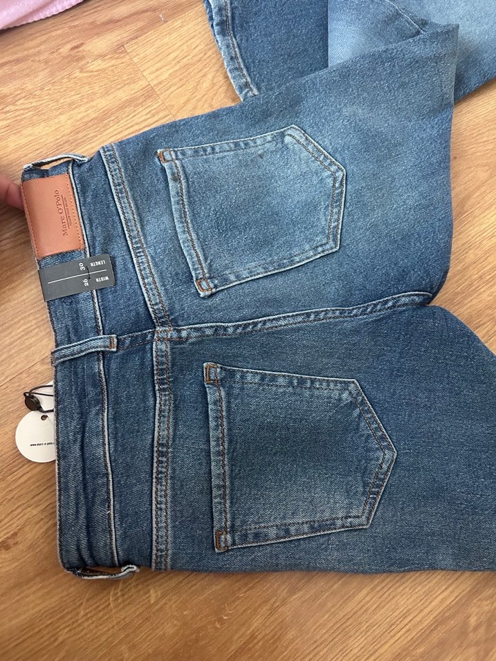 Kadın Mavi Denim Regular Fit Jean - Görsel 5