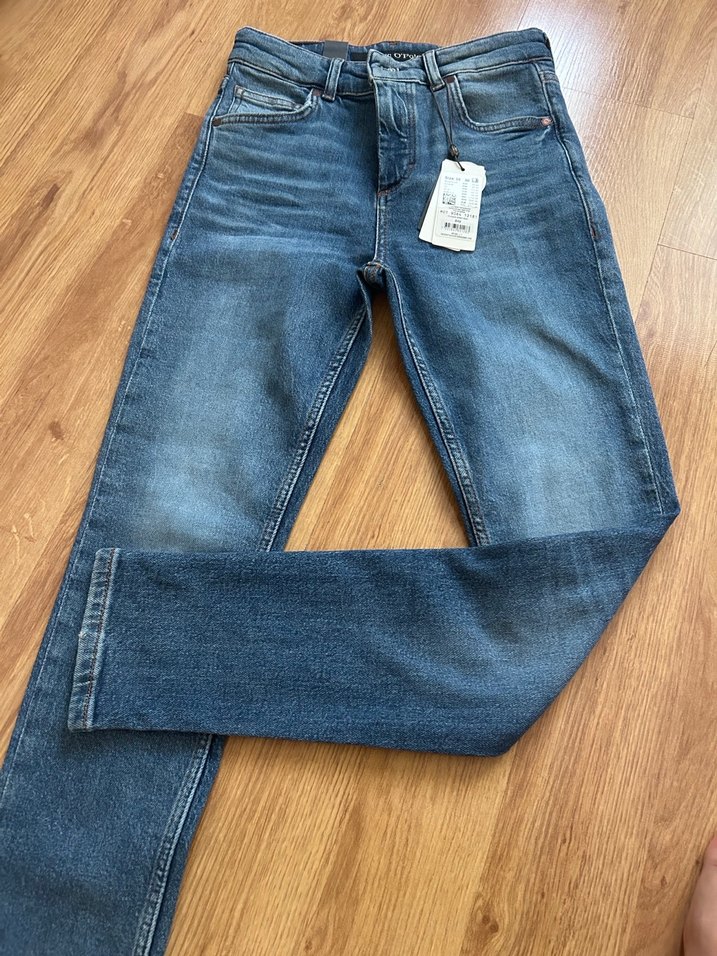 Kadın Mavi Denim Regular Fit Jean - Görsel 2