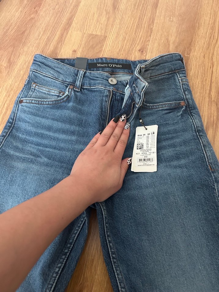 Kadın Mavi Denim Regular Fit Jean - Görsel 4