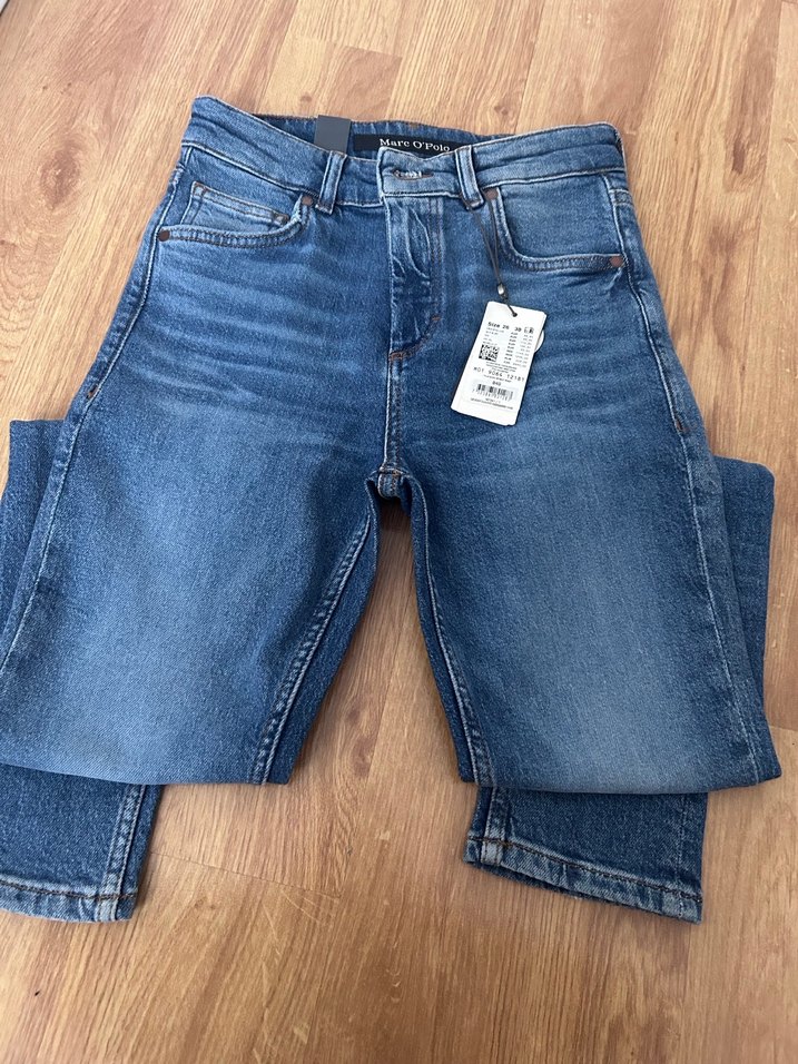 Kadın Mavi Denim Regular Fit Jean - Görsel 3