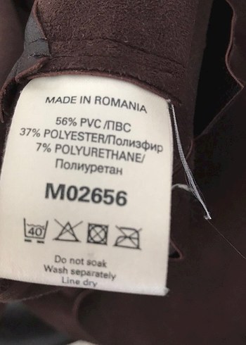 Kadın Kahverengi Uzun Deri Ceket - Görsel 3